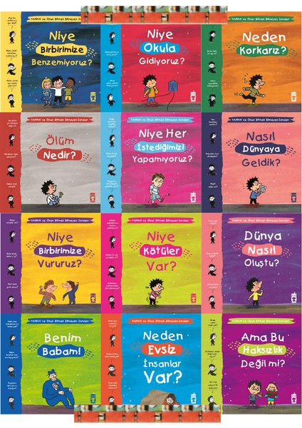 Yaman Ve Onun Bitmek Bilmeyen Soruları Set (12 Kitap)