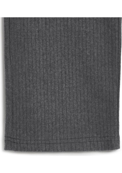 Beli Lastikli Füme Kız Çocuk Eşofman Altı - Rahat Geniş Paça Kalın Kumaş 7-8-9-10-11-12-13-14 Yaş indirimleri