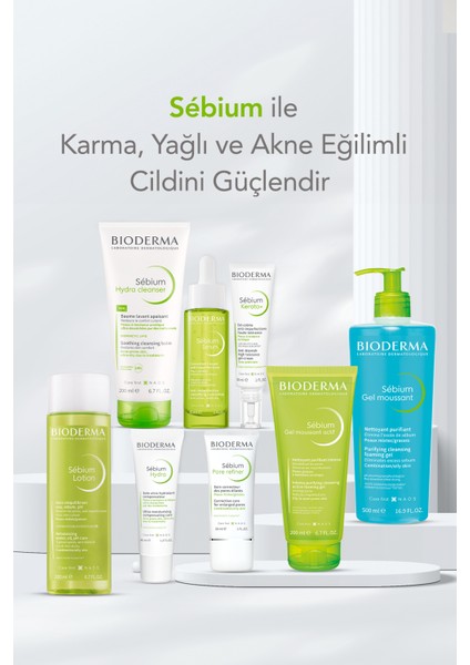 Sebium Sensitive Karma, Yağlı ve Akne Eğilimli Ciltler Yatıştırıcı Nemlendirici Bakım Kremi 30 ml