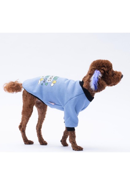 Mavi Loviisa Sweat Kedi Köpek Sweat- Kedi Köpek Kıyafeti fırsatları