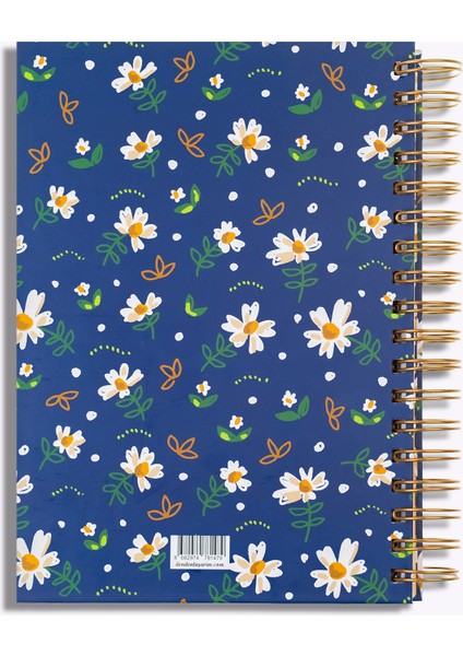 Spiralli 2025 Star Daisy Ajanda , 17X24 cm
