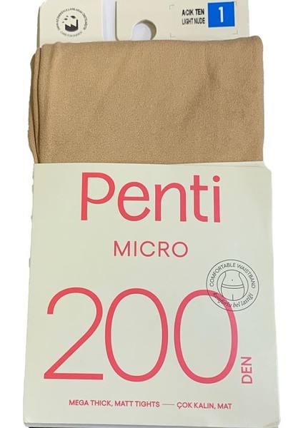 Micro 200 Külotlu Çorap 200 Denye