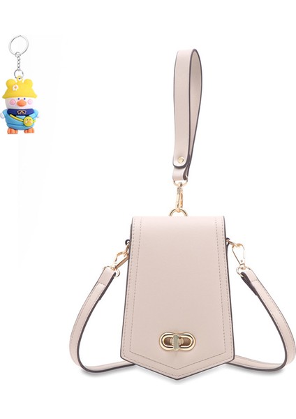 Cüzdan Kilit Toka El Askısı Kadın Crossbody Omuz Telefon Çantası (Yurt Dışından)