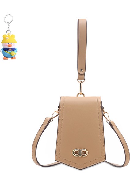 Cüzdan Kilit Toka El Askısı Kadın Crossbody Omuz Telefon Çantası (Yurt Dışından)