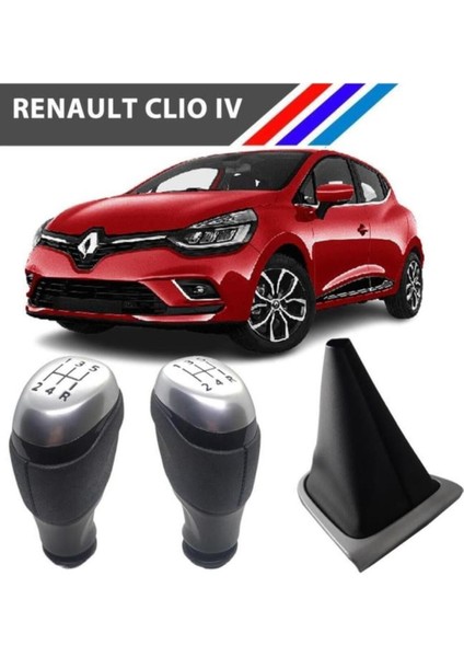 Renault Clio 4 ( Manuel ) Için Vites Körük Seti Gri Çerçeveli fiyatları