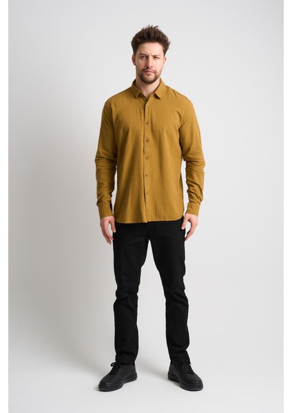 Dokulu Erkek Keten Gömlek fiyatları