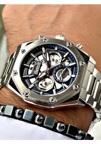 SL.09.2378.04 Çelik Kordon Erkek Kol Saati modelleri