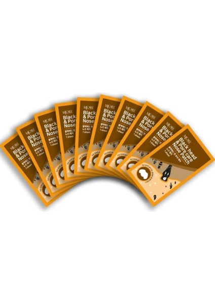 Nose Pack Siyah Nokta ve Gözenek Temizleyici Burun Bandı 10LU