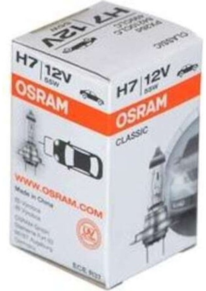 Far Ampulu H7 ( 2 Adet ) 12V 55W 64210CLC fiyatları