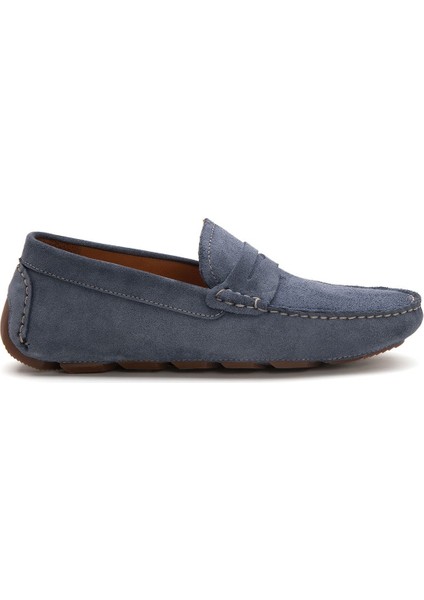 Hakiki Süet Erkek Loafer Ayakkabı 500901