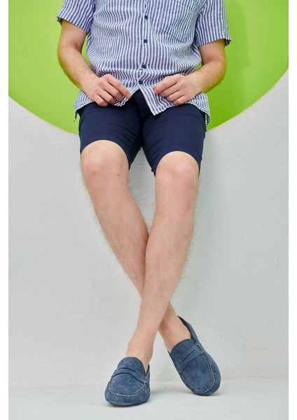 Hakiki Süet Erkek Loafer Ayakkabı 500901