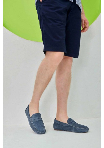 Hakiki Süet Erkek Loafer Ayakkabı 500901