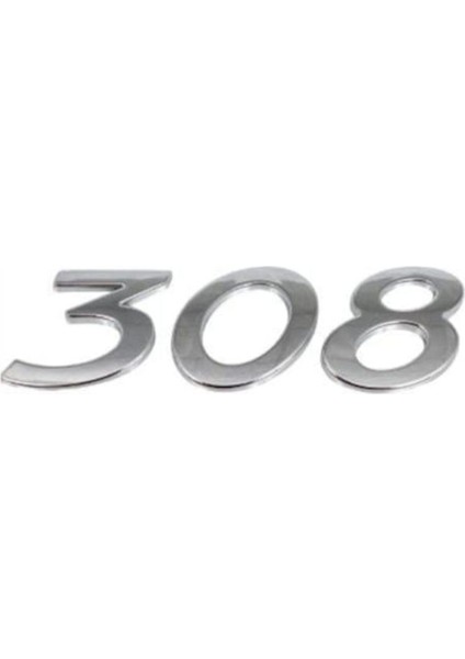 Peugeot 308 ( 308 ve Peugeot ) Yazı - Ikili Yazı Setidir