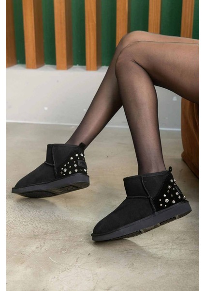 Topuk Detaylı Kadın Mini Bot 191132 fırsatları