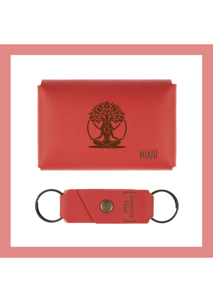 Nar Çiçeği, Bereket Ağacı Detaylı, Isme Özel Cüzdan ve Anahtarlık Set, Efsane Hatıra, Değerli Takım fiyatları