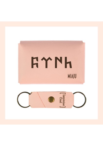 Yavru Ağzı, Türk ve Ayyıldız Desenli, Isme Özel, Cüzdan ve Anahtarlık Set, Babaya Unutulmaz Anı Seti fiyatları