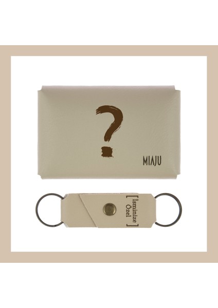 Sütlü Kahve, Sanatı ve Düşünceyi Buluşturan Soru Işaretli Cüzdan ve Anahtarlık, Tarzını Tamamla fiyatları