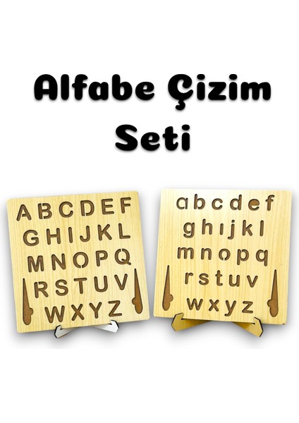 Alfabe Çizim Seti