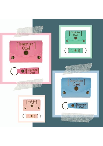 Mor Menekşe, Aşk, Sevgi, Huzur Temalı Özel Tasarım, Isme Özel Cüzdan Set, Unutulmaz Anılar Için indirimleri