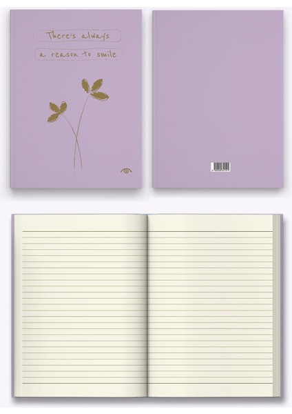 Pastel Leylak Sert Kapak Defter, 14X20 cm fırsatları