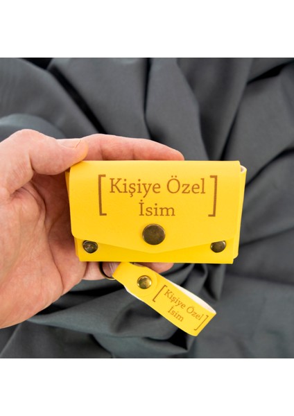 Sarı Renk, Eşinize Unutulmaz Bir ! Isme Özel Kalpli Cüzdan ve Anahtarlık Seti, Aşkınıza indirimleri