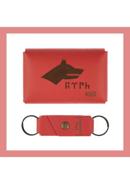 Nar Çiçeği, Bozkurt ve Türk Sevenlere, Isme Özel Cüzdan ve Anahtarlık Set, Efsane Hatıra Takım Set fiyatları