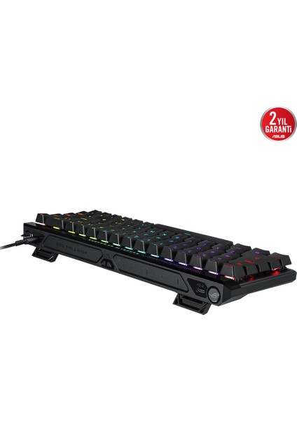 Rog Falchıon Ace Hfx Analog Oyun Klavyesi, Hızlı Tetikleme, Dokunmatik Panel, 8000 Hz Pollıng Rate Ingilizce