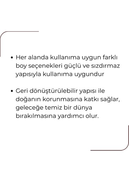 Eko Endüstriyel Çöp Torbası, Battal Boy 72x95 cm, Siyah, 300 gr, 10'lu Paket, 46 Mikron Kalınlık indirimleri