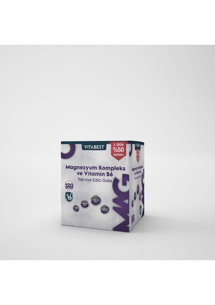 Magnezyum Kompleks ve Vitamin B6 60 Tablet fiyatları