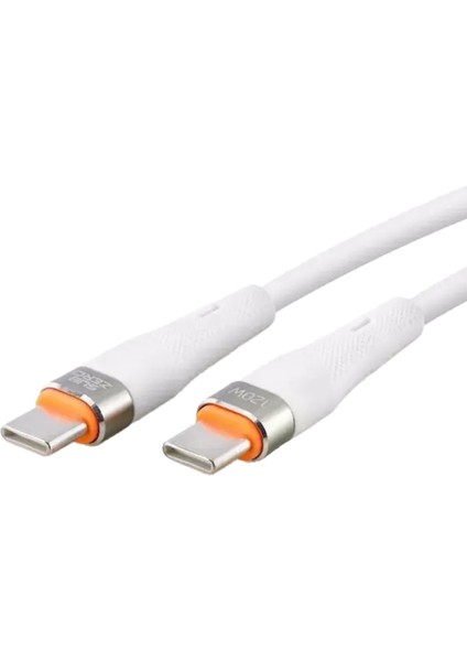 Poco X2 Uyumlu 120W Pd Type-C Hızlı Şarj Data Kablosu 1mt (Saliseli Orginal Subzero )