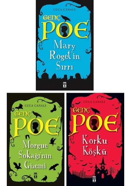 Genç Poe 3 Kitap Set / Cuca Canals