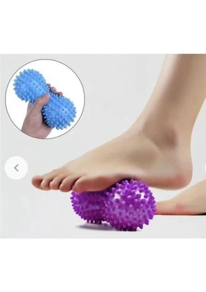 15 cm Dikenli Egzersiz Topu Egzersizi Top El Ayak Masaj Duyu Topu