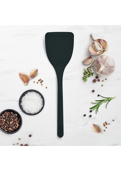 Silikon Lasanya Spatula Mat Siyah fiyatları