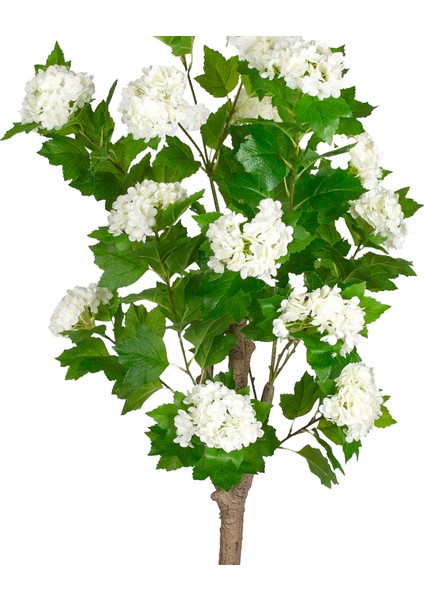 Yapay Ortanca Ağacı 16 Çiçekli Yeşil-Beyaz 122 cm . fiyatları