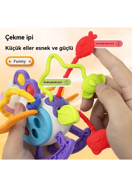 Unicorn Parmak Lara Le Çocuk Eğitici Oyuncak (Yurt Dışından)