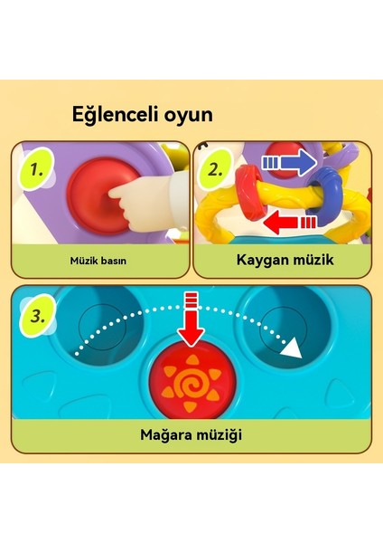 Unicorn Parmak Lara Le Çocuk Eğitici Oyuncak (Yurt Dışından)