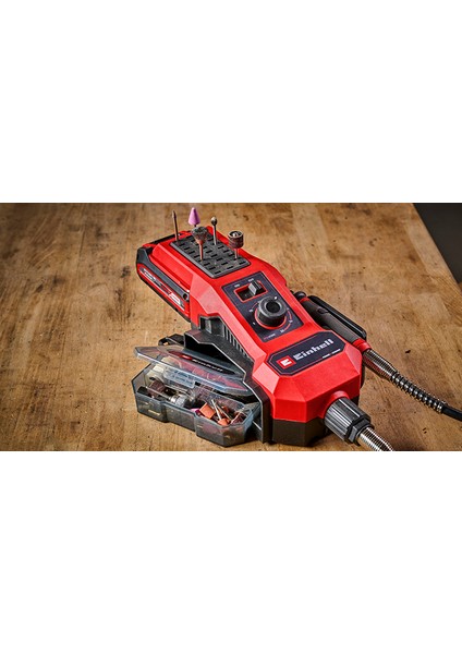 Akülü Taşlama/Gravür Aleti TE-MT 18/34 Li Solo Power X-Change (18 V, 92 cm gravür pimi, hız ayarı, 55 parçalı aksesuar seti dahil, akü dahil değildir) - 4419360