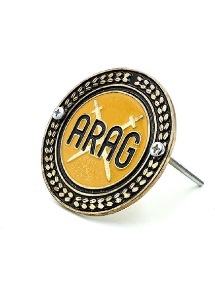 Arag Etiketlere Özel Panjur Arması Vidalı Sarı Arma fiyatları