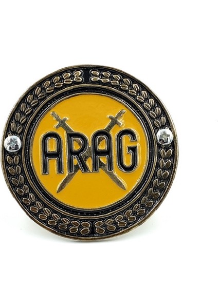Arag Etiketlere Özel Panjur Arması Vidalı Sarı Arma fırsatları