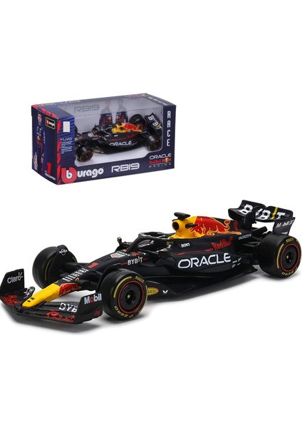 Bburago Yeni 2023 Mclaren F1 Takım Şampiyonu Red Bull Racing Heuer RB19 Alpine A523 Formula Bir Alaşımlı Süper Oyuncak Alfa C43 Model Araba (Yurt Dışından)