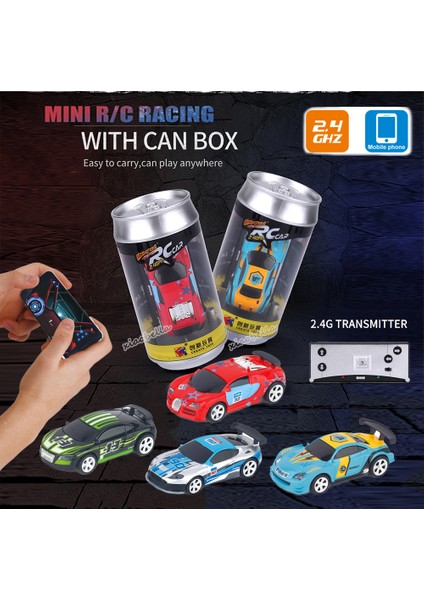 1:58 Uzaktan Kumandalı Mını Rc Araba Kumandalı Yarış Arabası Pvc Kutular Paket Makinesi Drift-Buggy Bluetooth Radyo Kontrollü Oyuncak Çocuk (Yurt Dışından)