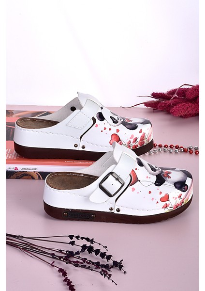 3035 Balon Tutan Panda Desenli Anatomik Terlik fırsatları