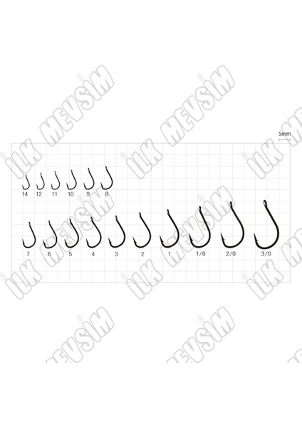 F-918 Bl Nickel Izu Ringed Iğne Iğne No : 8