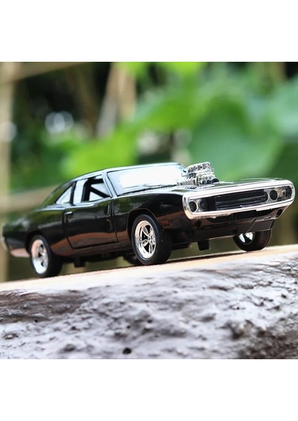 1:32 Simülasyon 1970 Dodge Charger Alaşımlı Spor Araba Modeli Ses Işık Geri Çekilebilir Lüks Araba Çocuk Oyuncak Hediye Süsleri (Yurt Dışından) modelleri