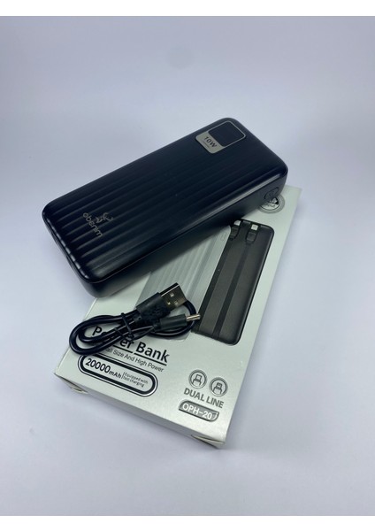 Oph-20 LED Ekranlı 20000 Mah Dahili Kablo Powerbank fırsatları