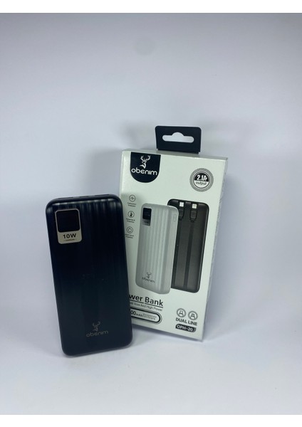 Oph-20 LED Ekranlı 20000 Mah Dahili Kablo Powerbank indirimleri
