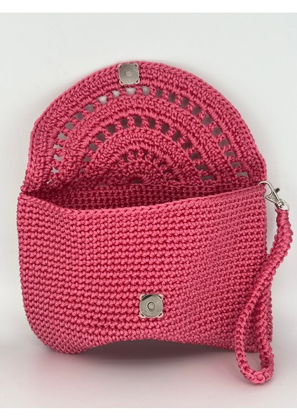 Özel Tasarım Clutch Pembe Renk El Çantası modelleri