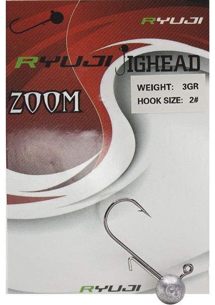 Zoom 3gr Jig Head Iğne No : 6