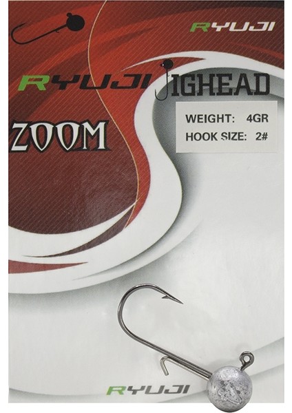 Zoom 4gr Jig Head Iğne No : 4
