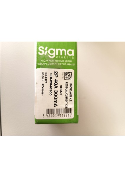 2X40A 300MA Kaçak Akım Rölesi